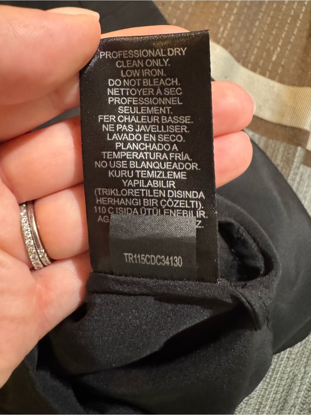 Tibi 100% Silk Black Wide-Leg Palazzo Pants - Picture 5 of 10